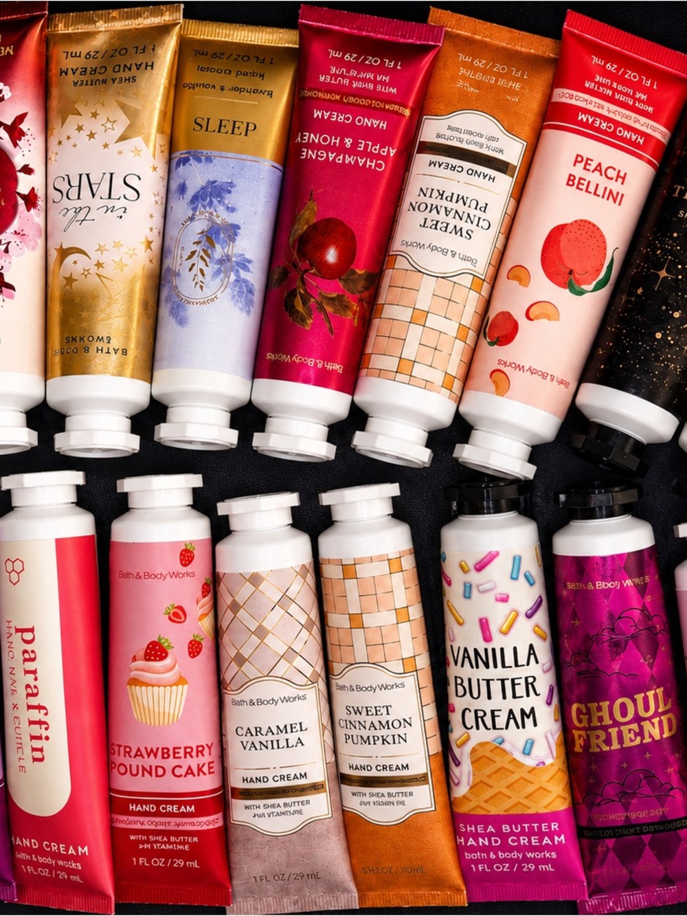 10 hand cream bath and body works